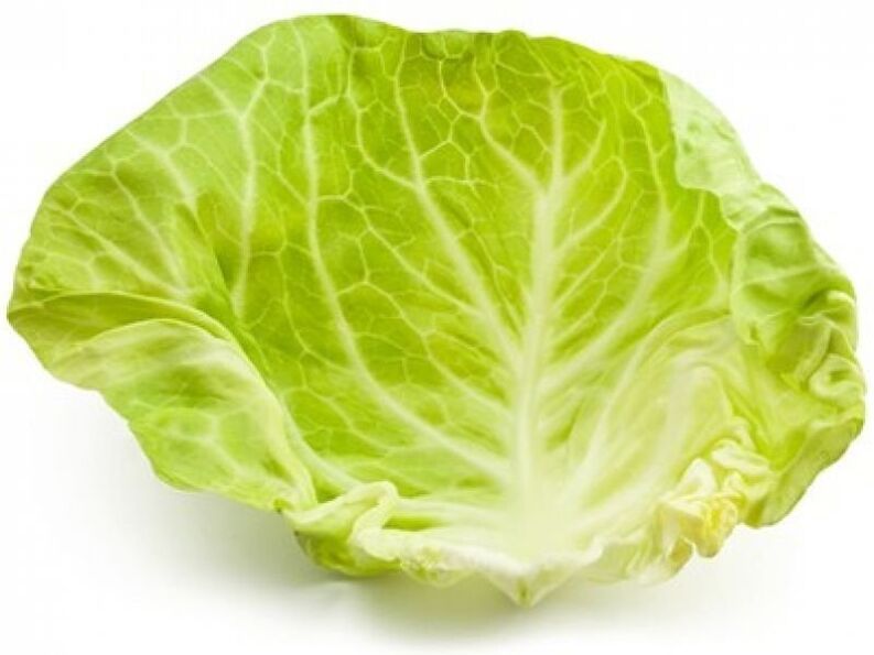 A nyakra felvitt káposztalevél segít enyhíteni az osteochodrosis okozta fájdalmat.